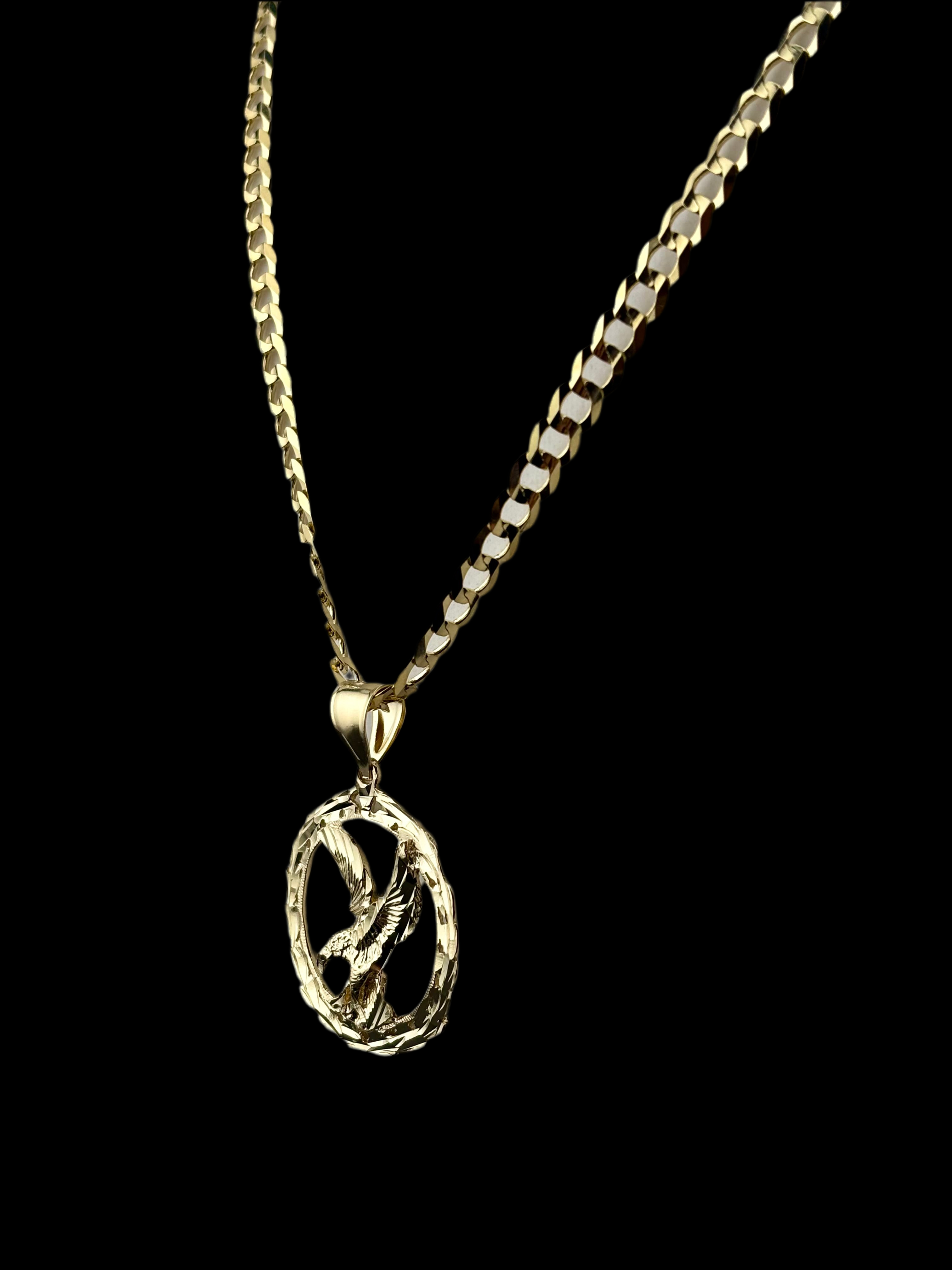 Oro 10K Dije de Águila