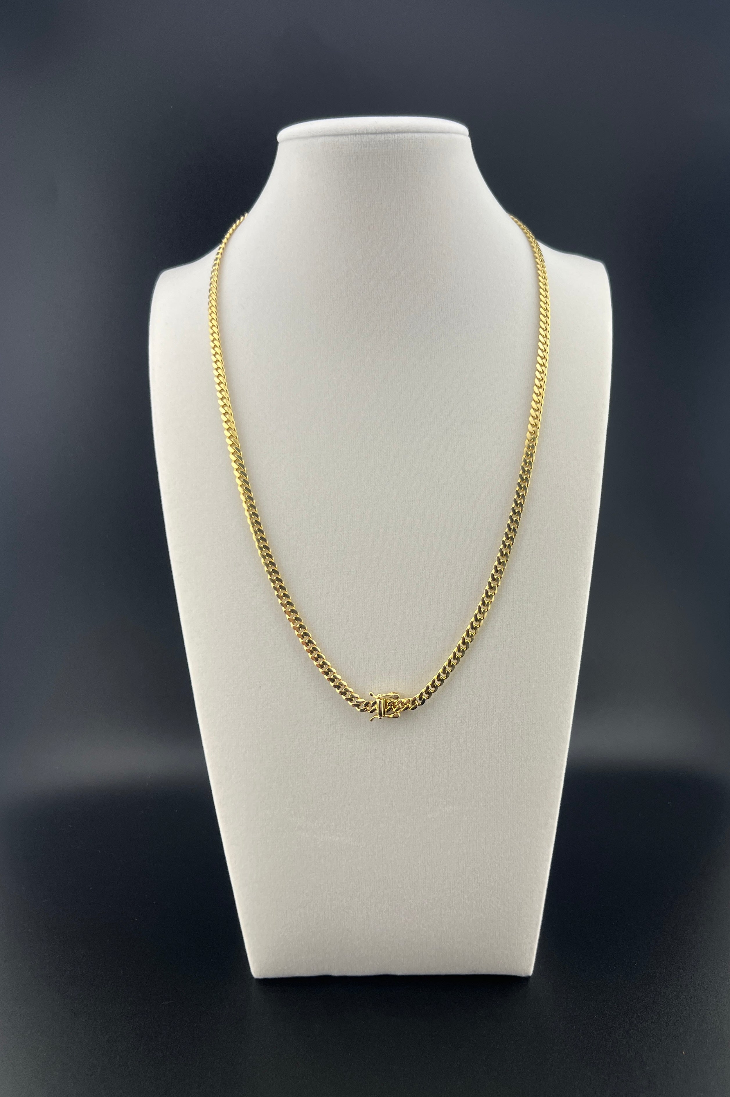 Cadena Cubana Oro 10K