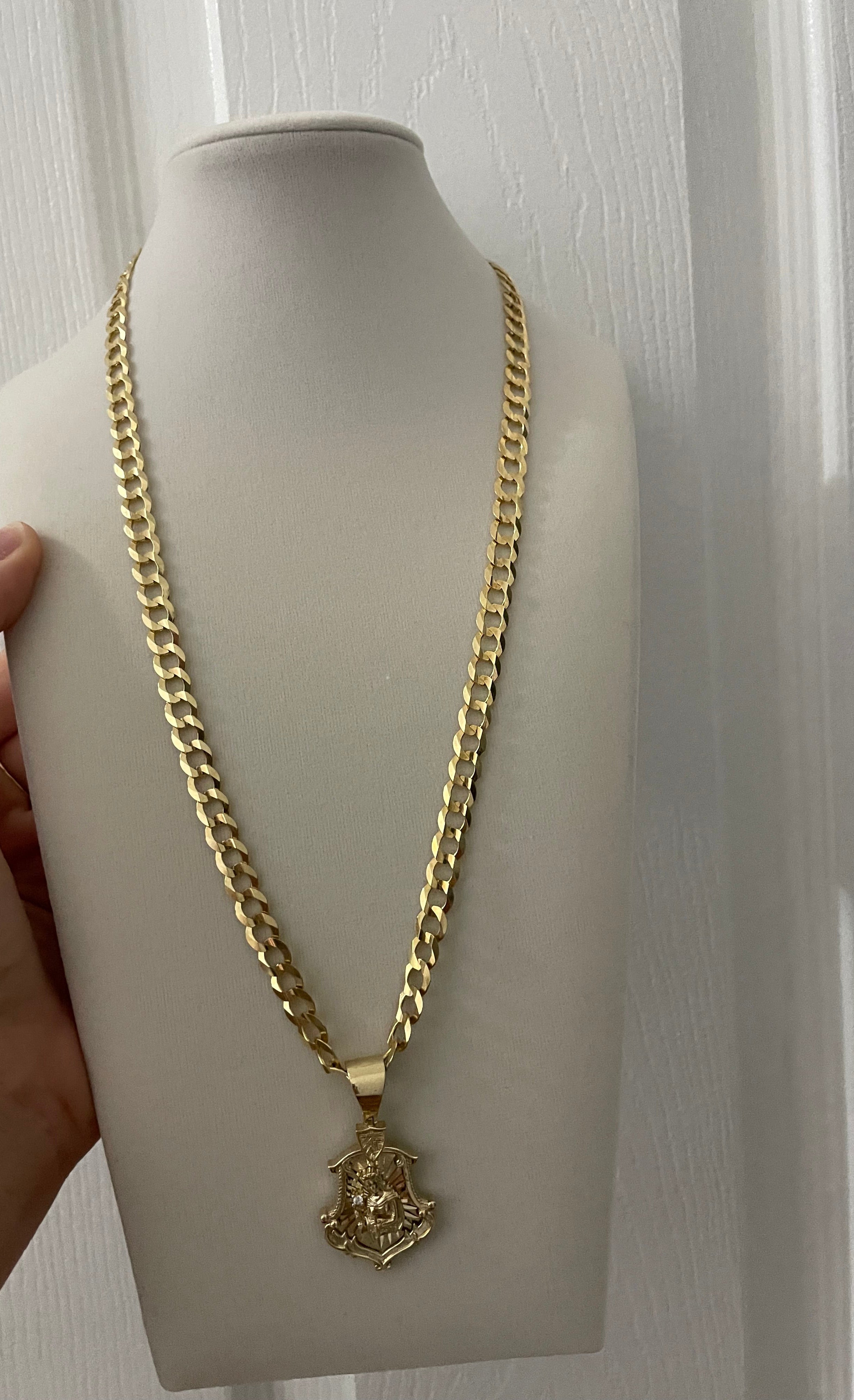 Brilliant Cut Chain with Pendant