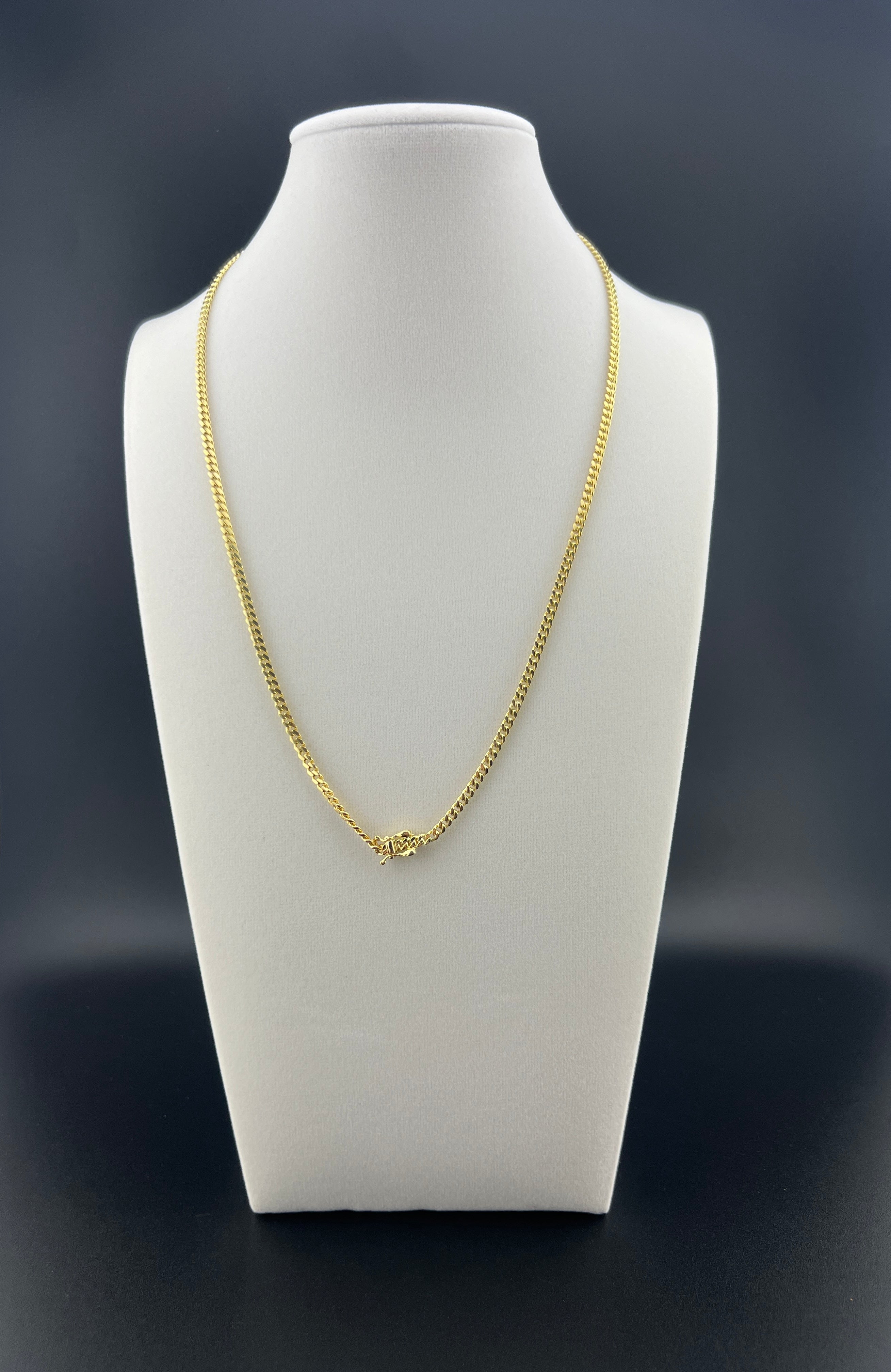 Cadena Cubana Oro 10K