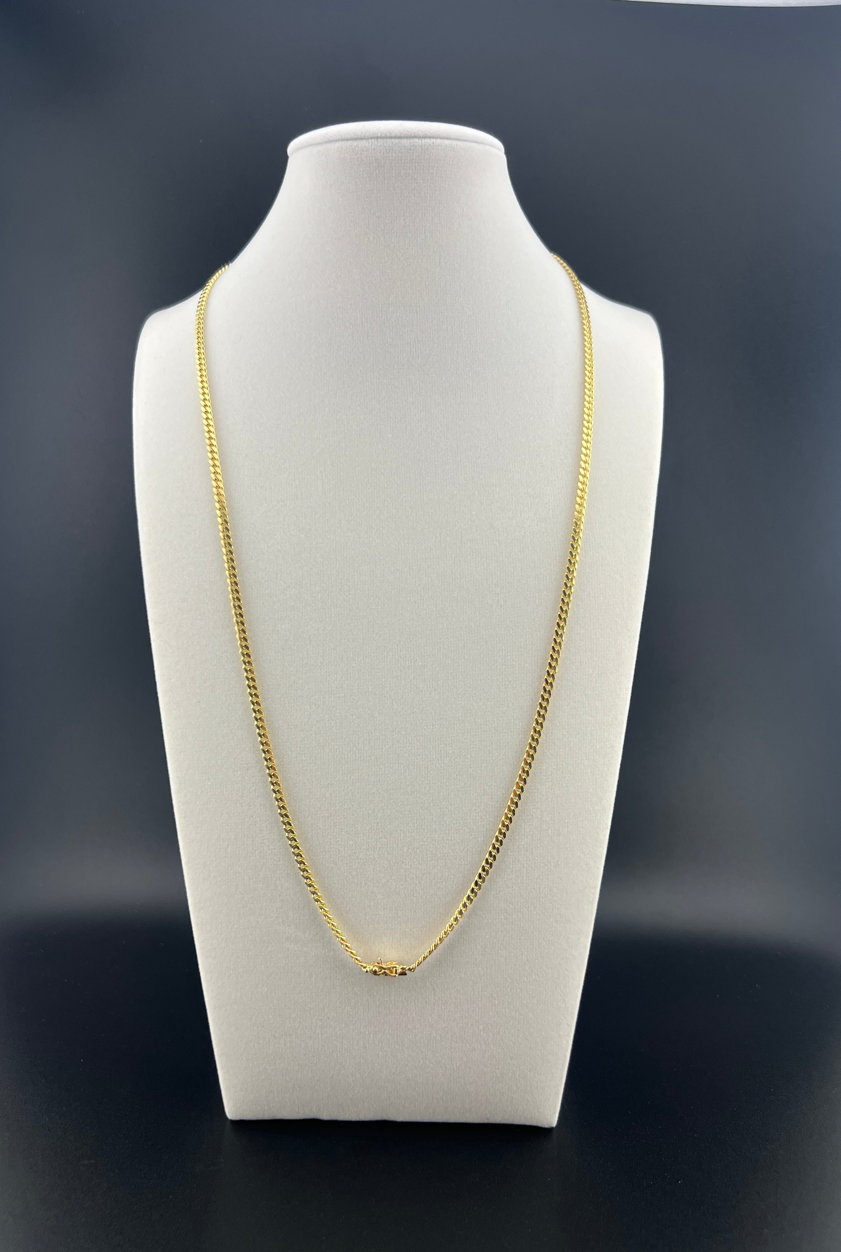 Cadena Cubana Oro 10K